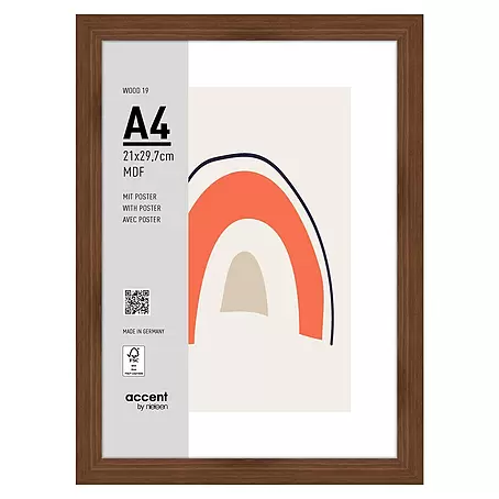 Accent  Holzrahmen Wood