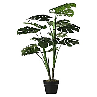Planta artificial Monstera (Ø x Al: 70 x 100 cm, Verde, Plástico)