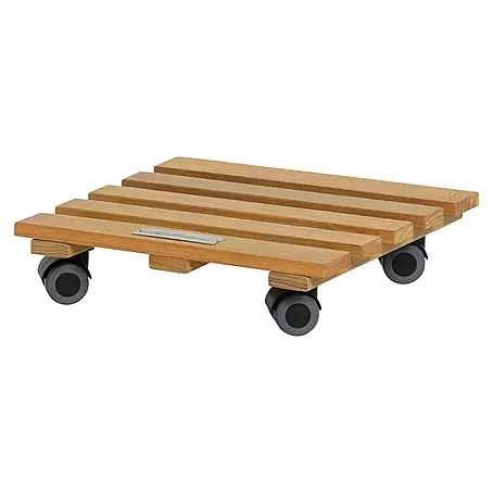 Lechuza Palo Pflanzenroller Natural Wood