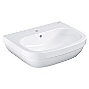 Grohe Euro Keramik Wastafel (60 x 48 cm, Zonder coating, Keramiek, Wit)