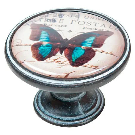 Nesu  Pomo para muebles Mariposa