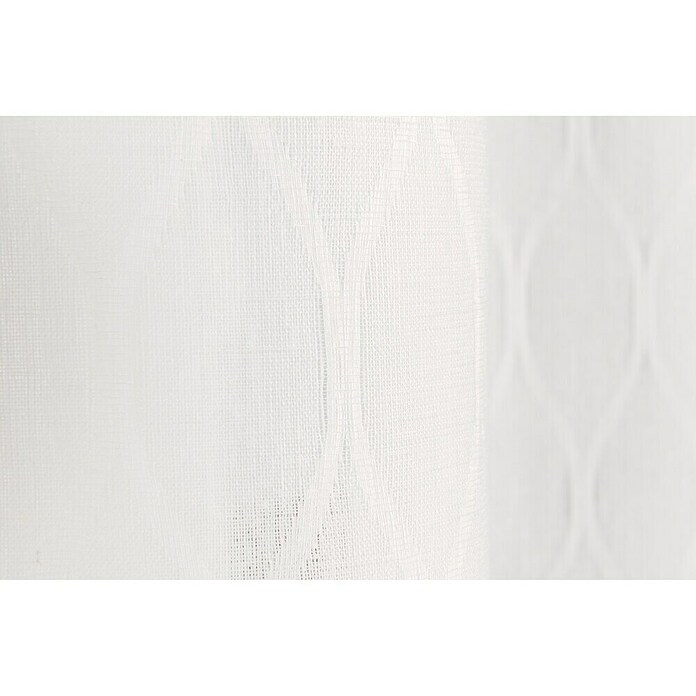 Elbersdrucke Schlaufenbandschal (140 x 255 cm, Weiß)