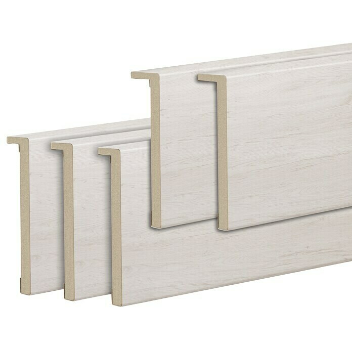 Top Sena Puerta para mueble de cocina alto derecha (An x Al: 29,7 x 89,8  cm, Blanco mate)