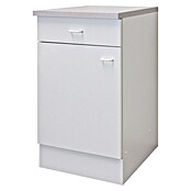 Flex-Well Rapido Unterschrank (47 x 50 x 85 cm, Dekor Front: Weiß, Dekor Korpus: Weiß)