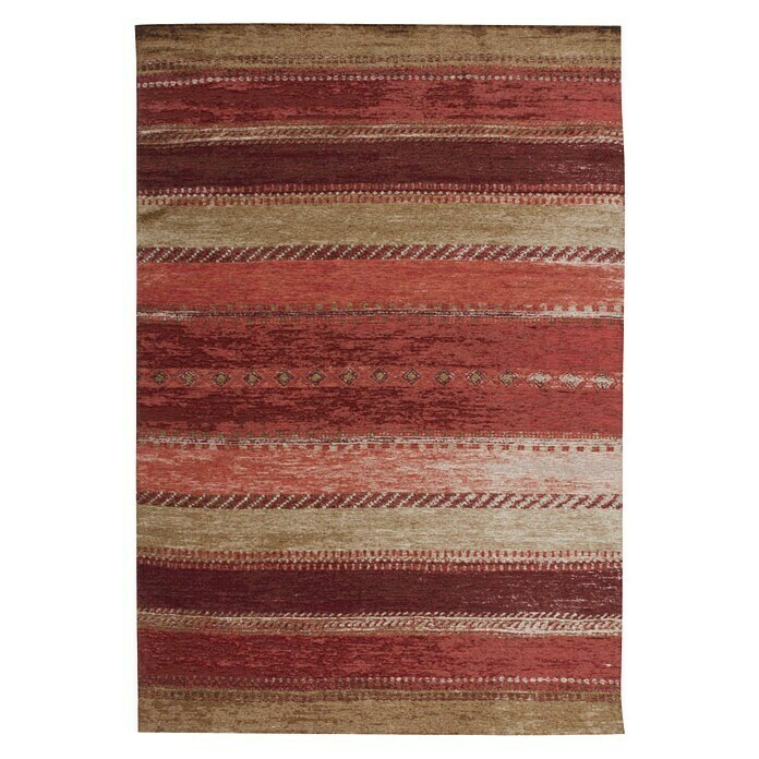 Kayoom Flachgewebeteppich Blaze (Rot, 170 x 115 cm, 74 % Polyester)