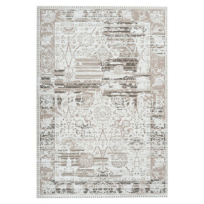 Kayoom Flachgewebeteppich GalaxyBeige/Braun, 150 x 80 cm, 100 % Polyester View From Above