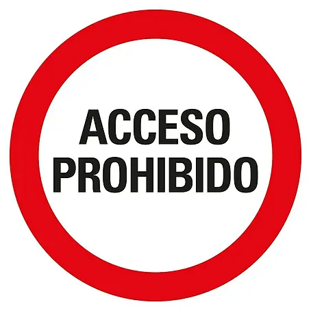 Pickup  Señal de prohibición catalán