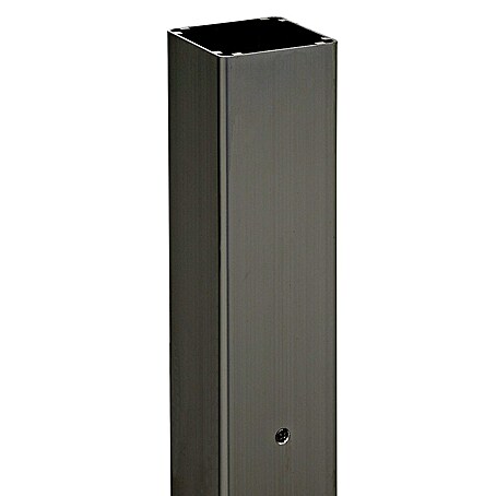 Zaunpfosten pulverbeschichtet (L x B x H: 6,8 x 6,8 x 195 cm, Anthrazit)