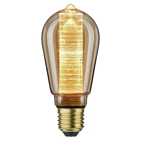 Paulmann  LED-Lampe Vintage Glühlampenform Ring E27