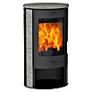 Fireplace Kaminofen Trend (6 kW, Raumheizvermögen: 108 m³, Verkleidung: Speckstein, Schwarz)