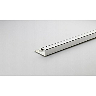 Kvadratni U-profil (Nerjavno jeklo, 2,5 m x 8 mm, Polirana)