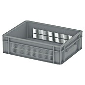 BAUHAUS Eurobox (11 l, L x B x H: 30 x 40 x 12 cm, Grau, Offen) | BAUHAUS