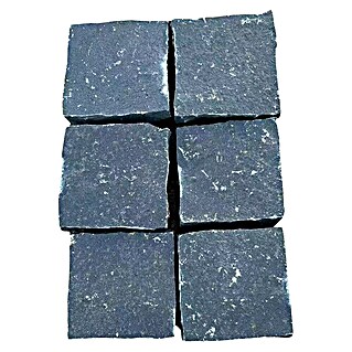 Basaltpflaster (Anthrazit, 10 x 10 x 4 cm, Basalt)