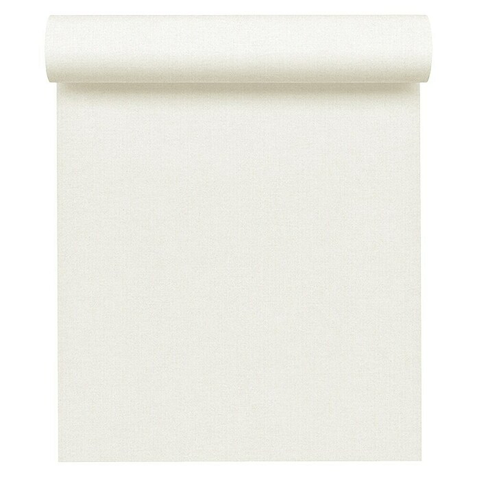 AS Creation Paradise Garden Vliestapete (Creme, Uni, 10,05 x 0,53 m)