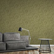 AS Creation Greenery Vliestapete (Grün, Floral, 10,05 x 0,53 m)