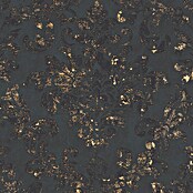 AS Creation Neue Bude 2.0 ED II Vliestapete Damask (Schwarz/Gold, Ornament, 10,05 x 0,53 m)