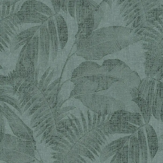 A.S. Création New Walls Vliestapete Dschungel - Dunkelgrün, Floral, 10,05 x 0,53 m - Dekoratives Gewebe mit tropischen Blättern. Das Produkt zeichnet sich durch seine hohe Qualität und das ansprechende Design aus.