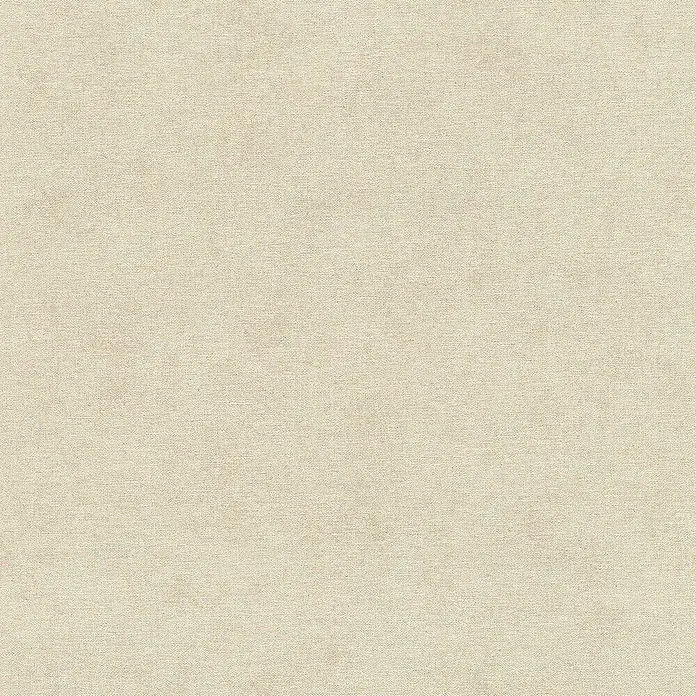 Rasch Kimono Vliestapete - Beige, Uni, 10,05 x 0,53 m - Nahaufnahme von beigefarbenem Stoff mit dezenter Textur, ideal für Hintergründe oder Stoffmuster.
