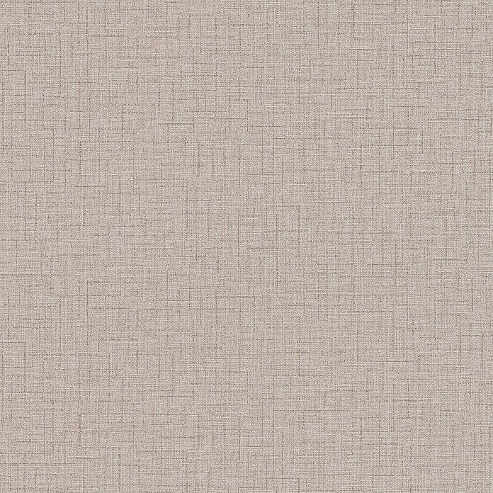 AS Creation Metropolitan Stories II Vliestapete Textil-Uni (Braun/Beige, Uni, 10,05 x 0,53 m) | BAUHAUS