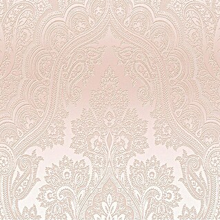 AS Creation My Home My Spa Vliestapete Damask Paisley (Rosé, Ornament, 10,05 x 0,53 m)