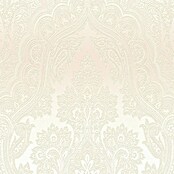 AS Creation My Home My Spa Vliestapete Damask Paisley (Creme, Ornament, 10,05 x 0,53 m) | BAUHAUS