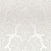 AS Creation My Home My Spa Vliestapete Damask Paisley (Grau, Ornament, 10,05 x 0,53 m) | BAUHAUS