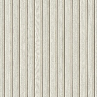 Marburg Botanica Vliestapete Wandpaneele (Beige, Holzoptik, 10,05 x 0,53 m)