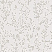 AS Creation Casual Living Vliestapete (Hellrosa/Hellgrau, Floral, 10,05 x 0,53 m) | BAUHAUS