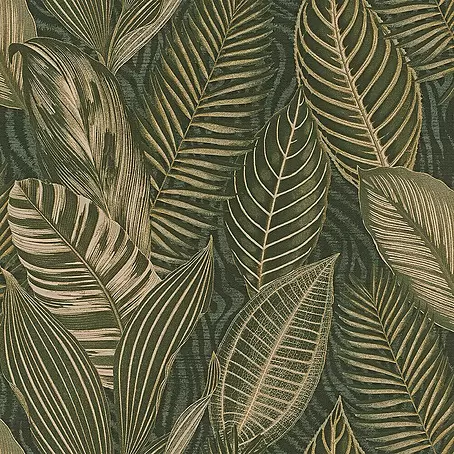 Rasch African Queen III Vliestapete Blätter