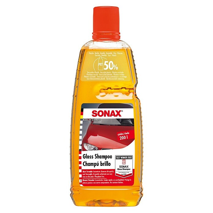 Sonax Koncentrat šampona za automobile  (1 l, Dermatološki ispitano) | BAUHAUS