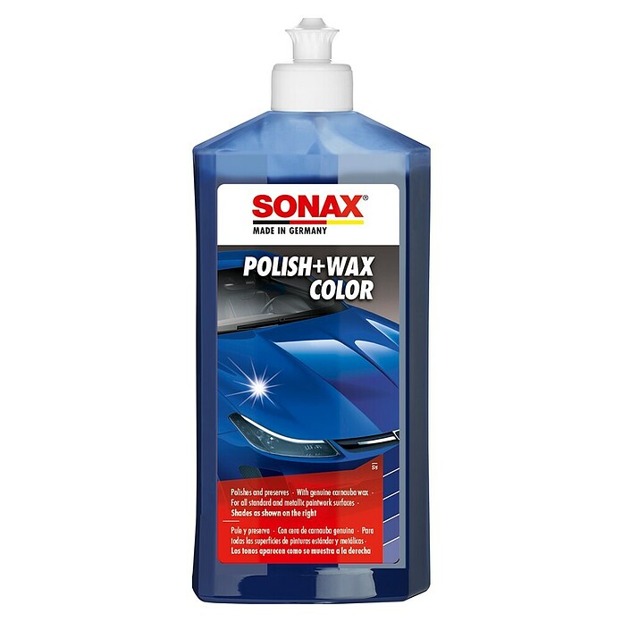 Sonax Sredstvo za poliranje automobila s voskom  (500 ml, Plave boje) | BAUHAUS