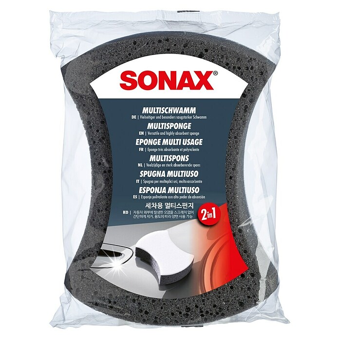 Sonax Spužva za pranje automobila 2u1  (Sive boje) | BAUHAUS