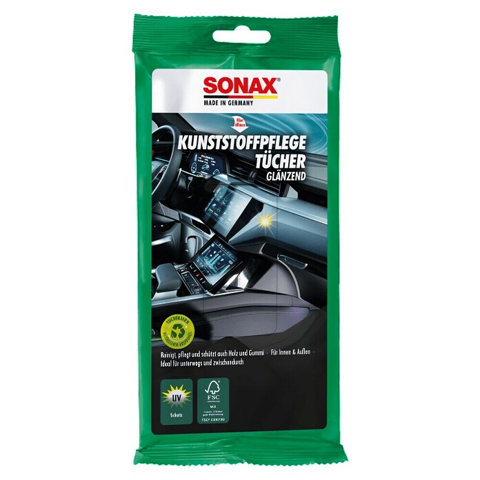 Sonax Vlažne maramice za čišćenje unutrašnjosti automobila  (10 Kom.) | BAUHAUS