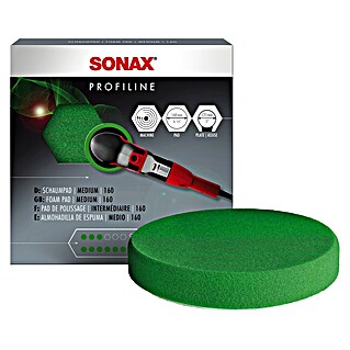 Sonax Jastučić za poliranje Profiline (Promjer: 160 mm, Zelena)