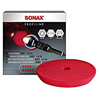 Sonax Jastučić za poliranje Profiline (Promjer: 143 mm, Crvena)
