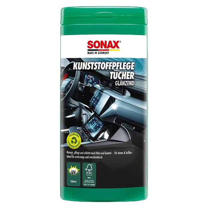 Sonax Vlažne maramice za čišćenje automobila  (30 Kom.) | BAUHAUS