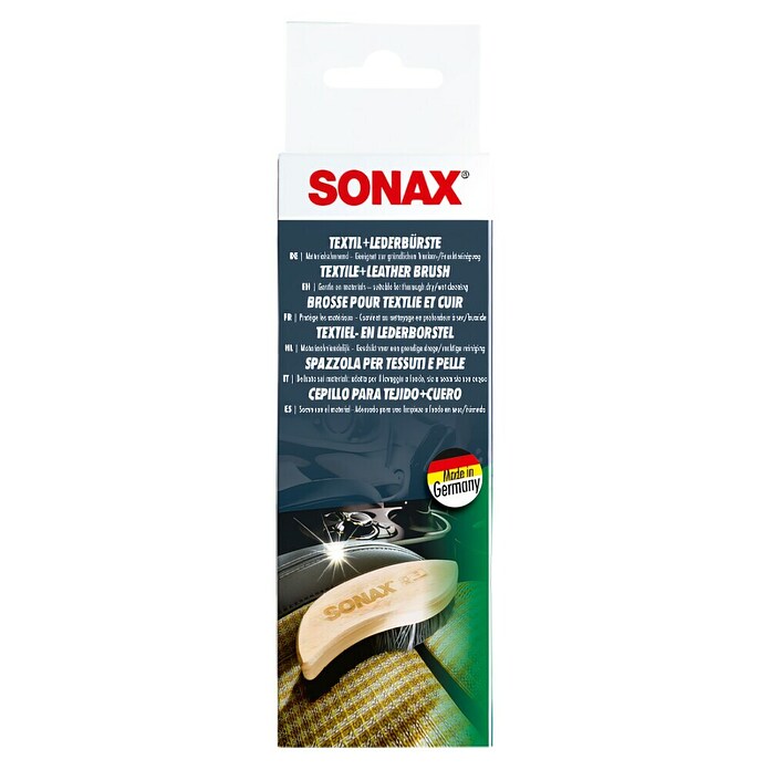 Sonax Četka za detaljno čišćenje tekstila i kože  (D x Š x V: 195 x 45 x 61 mm) | BAUHAUS