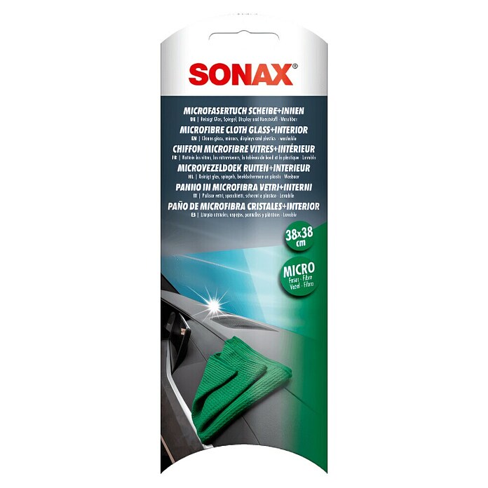 Sonax Krpa iz mikrovlaken  (1 kos, Do x Š: 38 x 38 cm, Krpe iz mikrovlaken) | 2750 - Reinigung, Pflege, Schmierung | BDDB - Autopflege | BDD - Autozubehör | BD - Autozubehör | B - Werkz/Masch/Maschzubeh/Auto | BAUHAUS