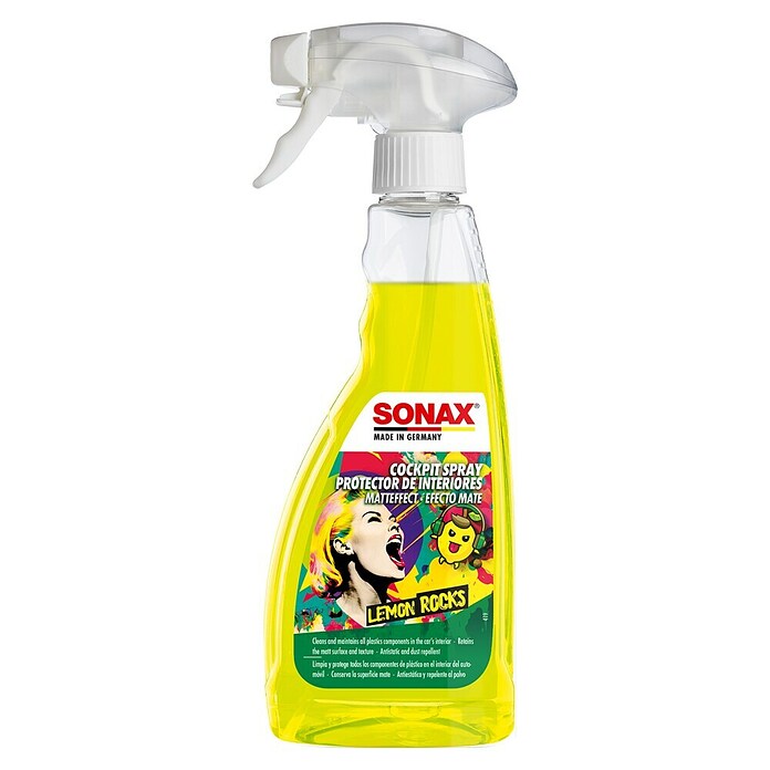 Sonax Sprej za kokpit Lemon Rocks  (500 ml) | BAUHAUS