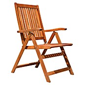Sunfun Diana Gartenstuhl (L x B x T: 56 x 75,5 x 105 cm, Natur, Klappbar)