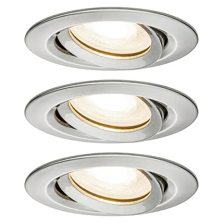 Paulmann Nova LED-Einbauleuchten-Set Coin
