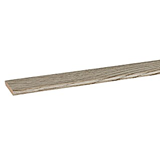 Plakplint Eiken Bruin Grijs (Eiken Bruin Grijs, l x b x h: 240 cm x 26 mm x 4 mm)