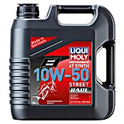 Liqui Moly Aceite para motor Motorbike 4T Synth 10W-50 Street Race (10W-50, 4 l) | BAUHAUS