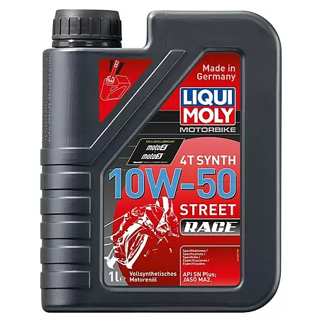 Liqui Moly  Motoröl Motorbike 4T Synth 10W-50 Street Race