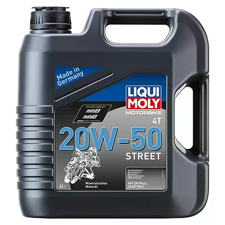 Liqui Moly  Motoröl Motorbike 4T 20W-50 Street