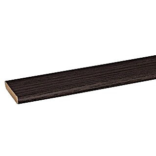 Plakplint Eiken Zwart (Eiken Zwart, l x b x h: 240 cm x 26 mm x 4 mm)
