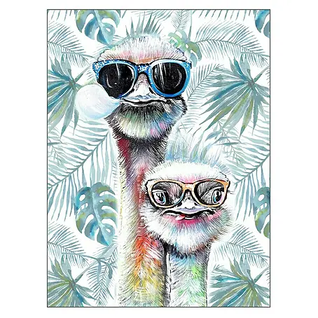 Cuadro Tropic Avestruz