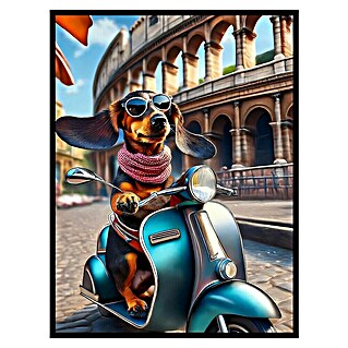 Cuadro City Vespa (City Vespa, An x Al: 30 x 40 cm, 1 pzs.)