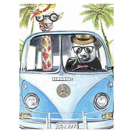 Cuadro Crazy Furgoneta