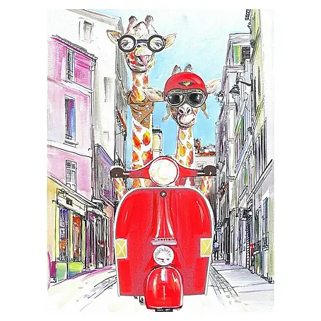 Cuadro Crazy Vespa